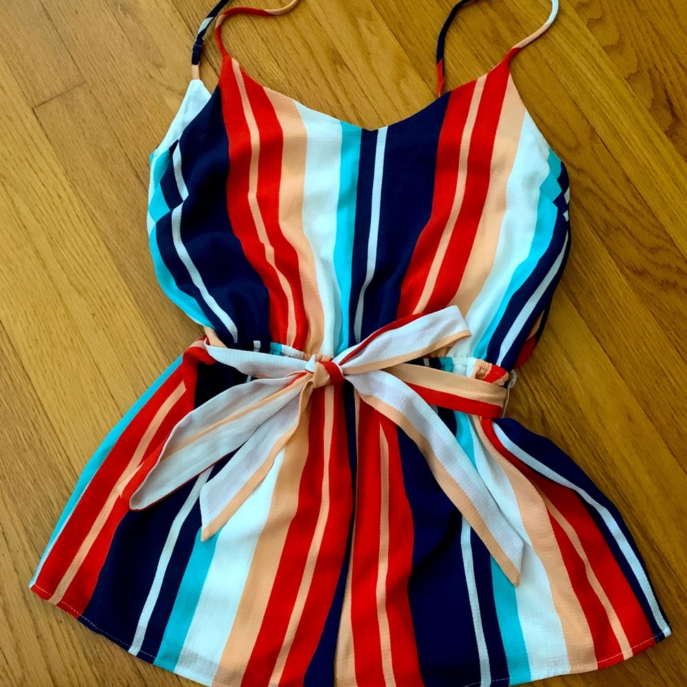 Lulu’s striped romper